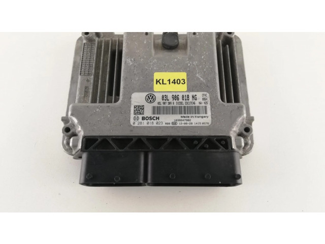 Řídící jednotka 03L906018NG, KL1403 Volkswagen Golf VI 2010