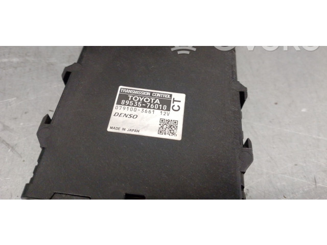Блок управления коробкой передач 8953576010, 0791003661DENSO   Toyota Prius (XW30)