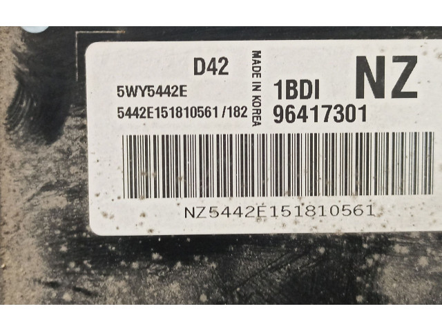 Блок управления двигателя 96417301, 5WY5442E   Chevrolet Matiz