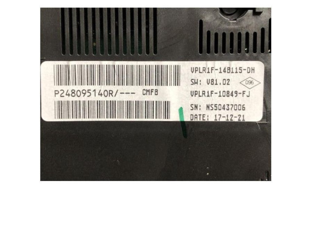 Přístrojová deska Renault Captur II 2021 248094497R, 248094497R