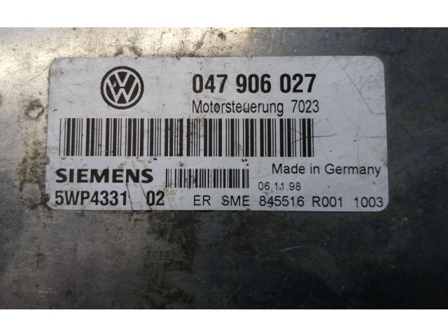 Řídící jednotka 047906027, 5WP4331 Volkswagen Lupo 2001