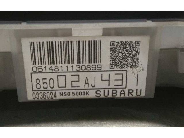 Панель приборов 85002AJ43, 85021AJ201 Subaru Legacy