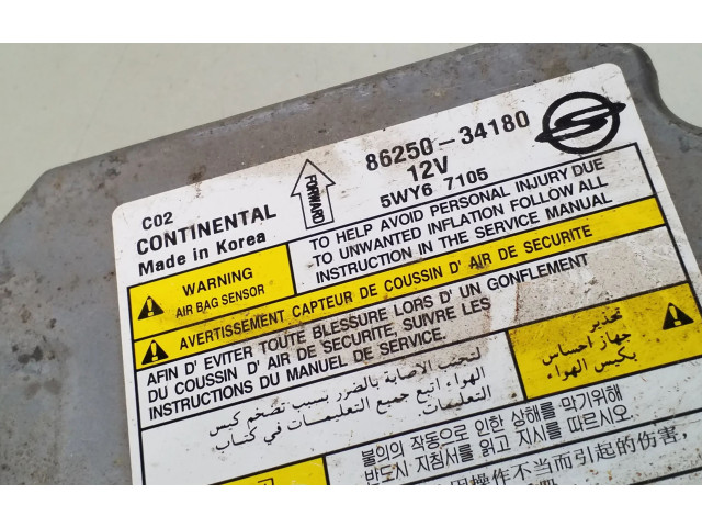 Блок подушек безопасности 8625034180, 5WY67105 SsangYong Korando