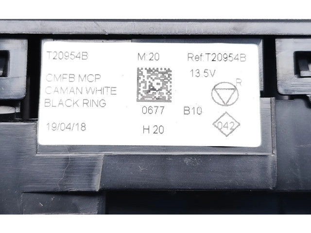 Блок управления климат-контролем T20954B Dacia Duster II