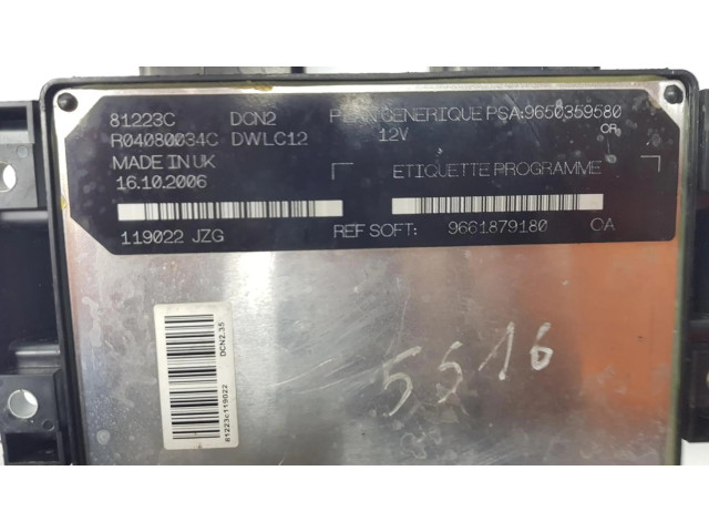 Řídící jednotka 81223C, R04080034C Citroen Berlingo 1963