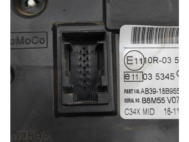 Дисплей AB3918B955BA Ford Ranger