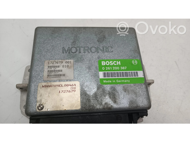 Řídící jednotka 026200387, 1727679001 BMW 3 E36 1996