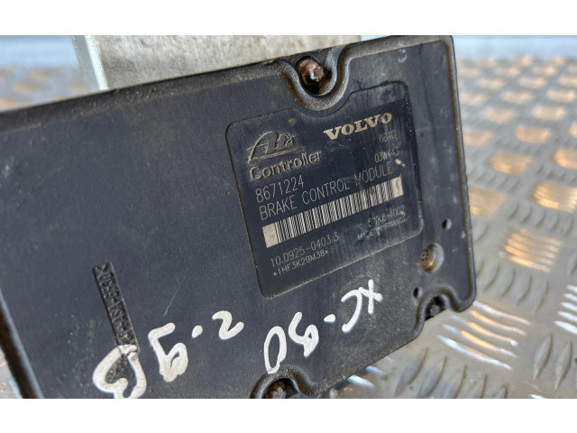 Блок АБС 8671224, 1HF3K29M38   Volvo  XC90  2003 - 2006 года