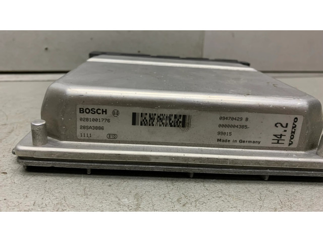 Řídící jednotka 09470429B, 0281001776 Volvo S80 2000