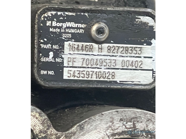 Турбина Dacia Logan II 82728355, 54359710028