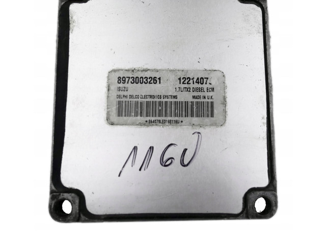 Блок управления двигателя 8973003261, 12214079   Opel Combo C