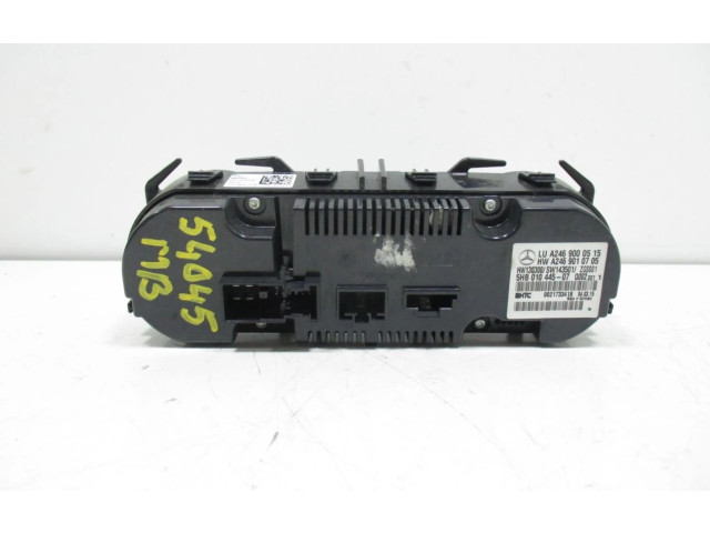 Блок управления климат-контролем A2469000515   Mercedes-Benz A W176