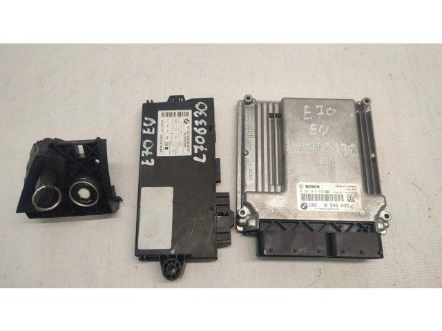 Комплект блоков управления 13618509035, 13617823799 BMW X5 E70