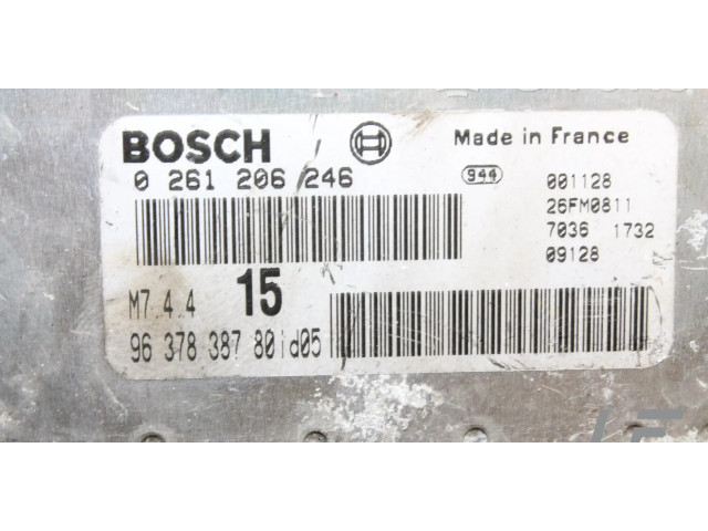 Řídící jednotka 0261206246 Citroen Saxo 2003