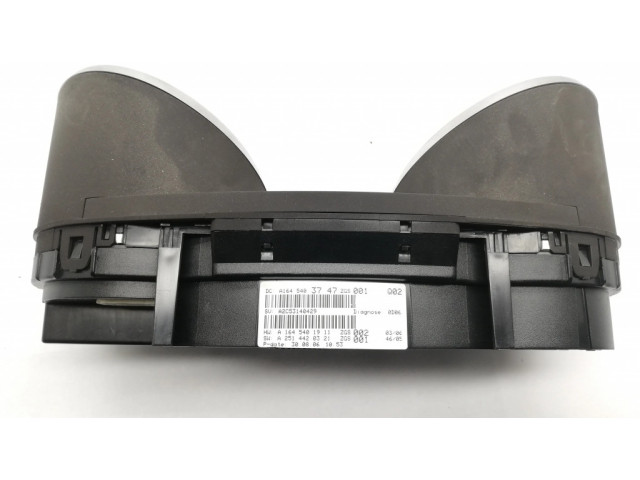 Přístrojová deska Mercedes-Benz GL X164 2006 A1645403747, A1645401911