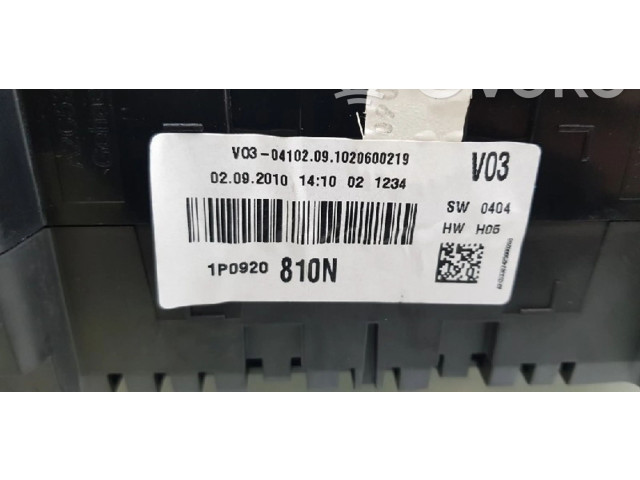 Pojistková skříňka 1P0920810N, 1P0920810N Seat Altea XL 2010