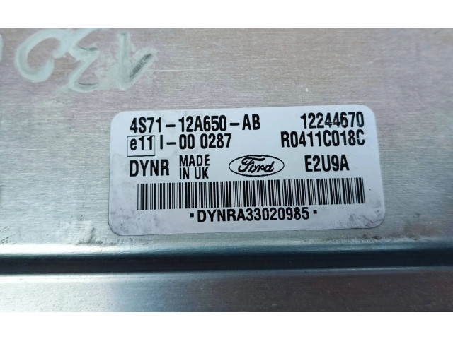 Řídící jednotka 4S7112A650AB Ford Mondeo Mk III 2005