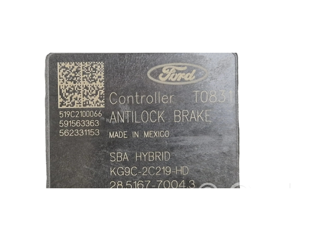 Блок АБС KG9C2C555, KG9C2C555AD Ford Fusion II 2013-- года