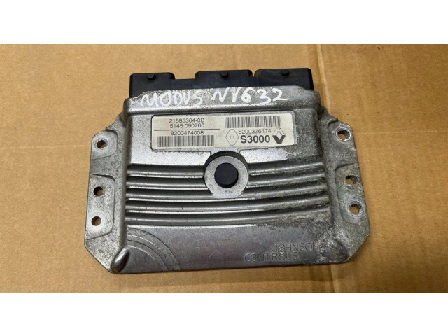 Řídící jednotka 8200376474 Renault Modus 2004