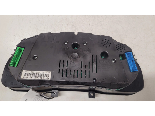 Панель приборов 3U0920811A, 110080116   Skoda Superb B5 (3U)       