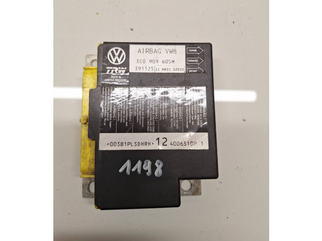 Блок подушек безопасности 3C0909605M, 391125   Volkswagen PASSAT B6