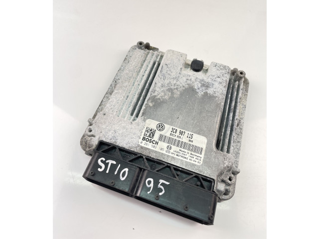 Блок управления двигателем Блок управления 3C0907115, 0261S02105   Volkswagen PASSAT B6
