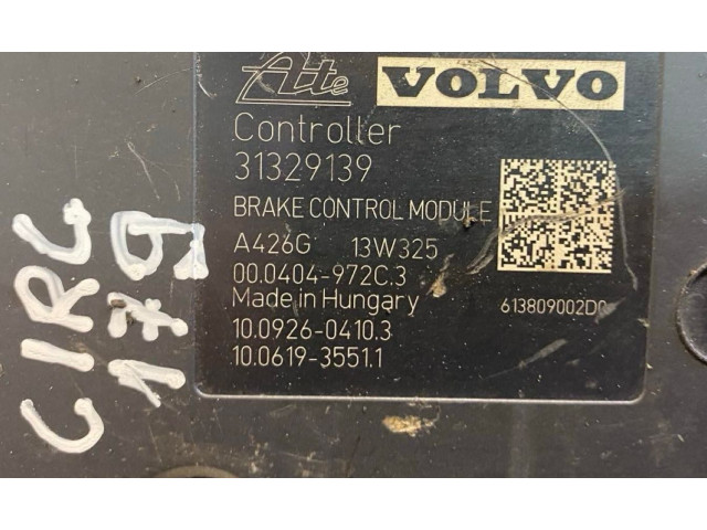 Блок АБС 31329139, P31329139   Volvo  V70  2008 - 2013 года