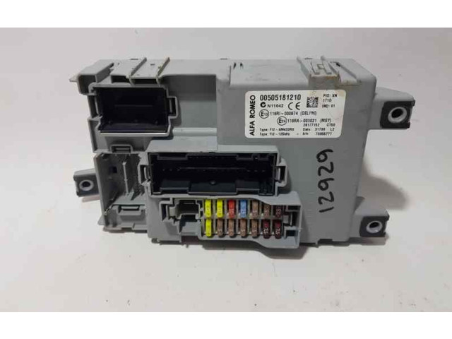 Pojistková skříňka 505181210, 28177152 Alfa Romeo Mito 2011