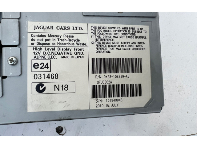 Дисплей 10E889, 9X2310E889AB Jaguar XF X250