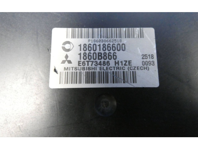Блок управления двигателя 1860186600, E6T73486   Mitsubishi Colt