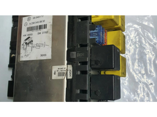 Блок комфорта A2305450832, 05045117 Mercedes-Benz SL R230