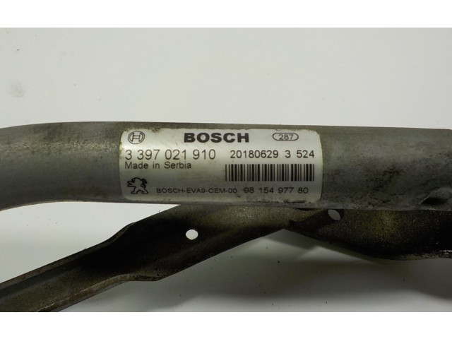 Рулевая рейка  Двигатель стеклоочистителей 9815497780, 9815497780   Peugeot 2008 I 2013 - 2019 года