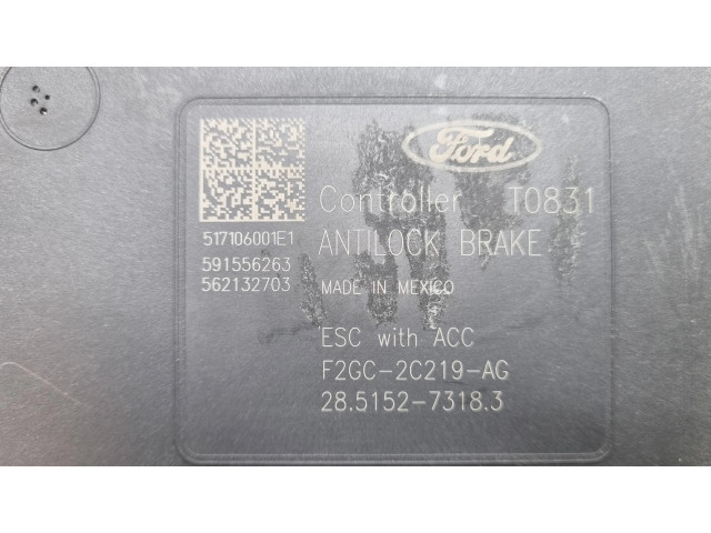 Блок АБС F2GC2C405AG, 25022004934 Ford Edge II 2015- года