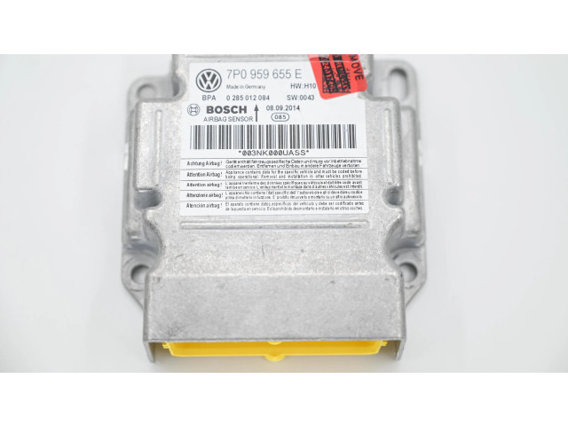 Блок подушек безопасности 7P0959655E, 0285012084 Porsche Cayenne (92A)