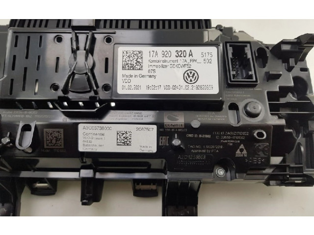 Přístrojová deska Volkswagen T-Roc 2021 17A920320A, 17A920320A