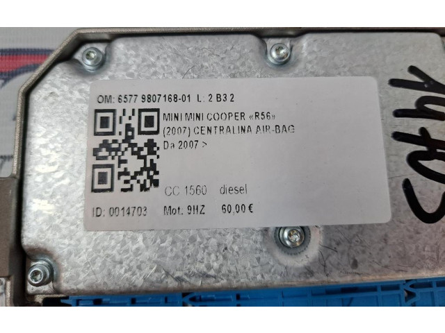 Блок подушек безопасности 65779807168, 65779807168   Mini One - Cooper Coupe R56
