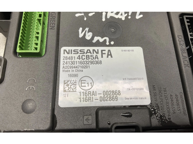 Блок комфорта 284B14CB5A Nissan X-Trail T32