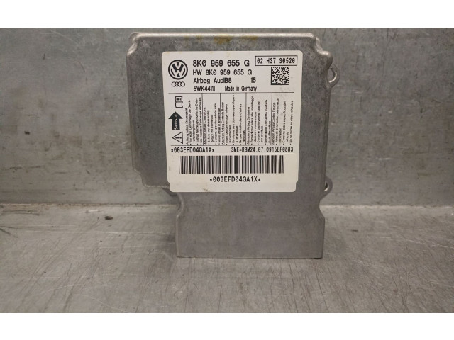 Блок подушек безопасности 8K0959655G, 8K0959655G Audi A4 Allroad
