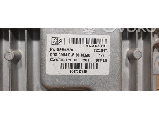 Řídící jednotka 9666912580 Peugeot RCZ 2014