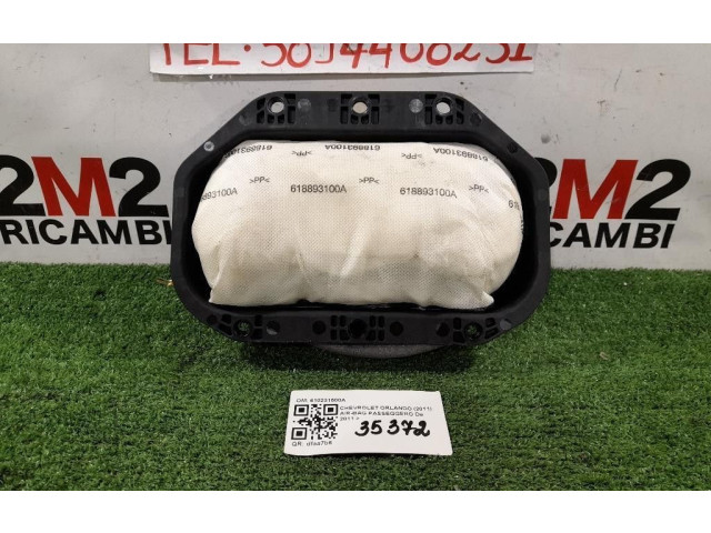 Подушка безопасности пассажира 610231500A, 610231500A   Chevrolet Orlando