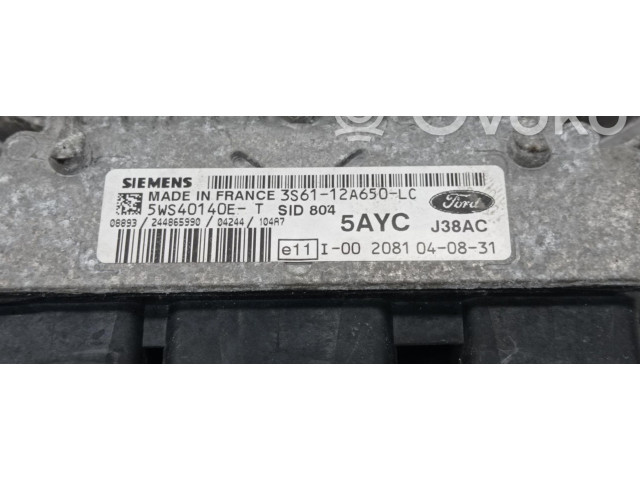 Блок управления двигателем Блок управления 5WS401140E Ford Fusion