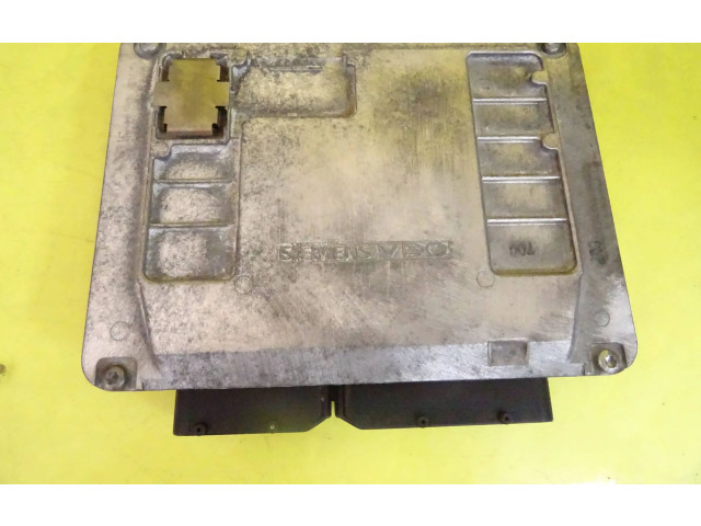 Блок управления двигателя 06A906033HA Skoda Octavia Mk2 (1Z)