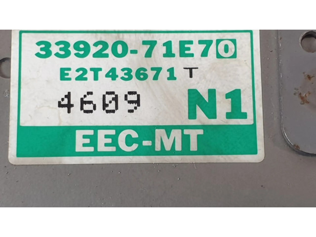 Řídící jednotka 3392071E70, E2T43671T Suzuki Vitara (ET/TA) 1995