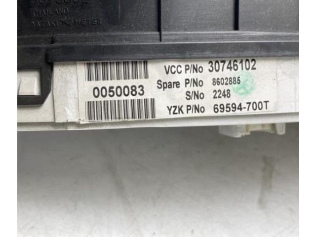 Панель приборов    Volvo V70       