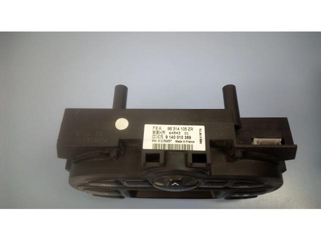 Блок управления климат-контролем 96314105ZR, 6454301 Citroen Xsara Picasso