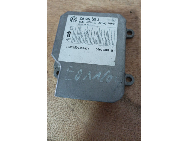 Блок подушек безопасности 1C0909601A Skoda Fabia Mk1 (6Y)