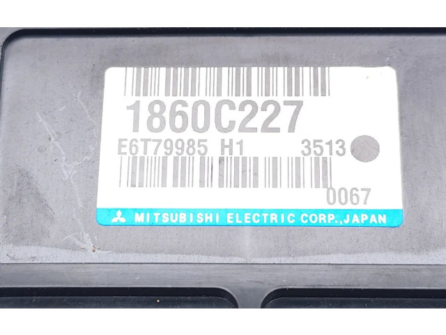 Блок управления коробкой передач 1860C227, E6T79985   Mitsubishi Mirage VI G4 Attrage