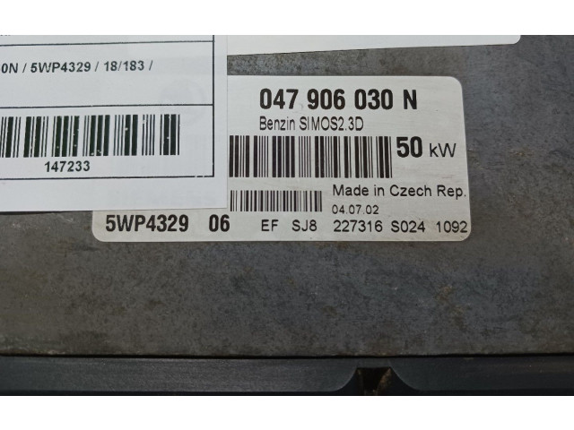 Řídící jednotka 047906030N, 5WP4329 Skoda Felicia I 1994