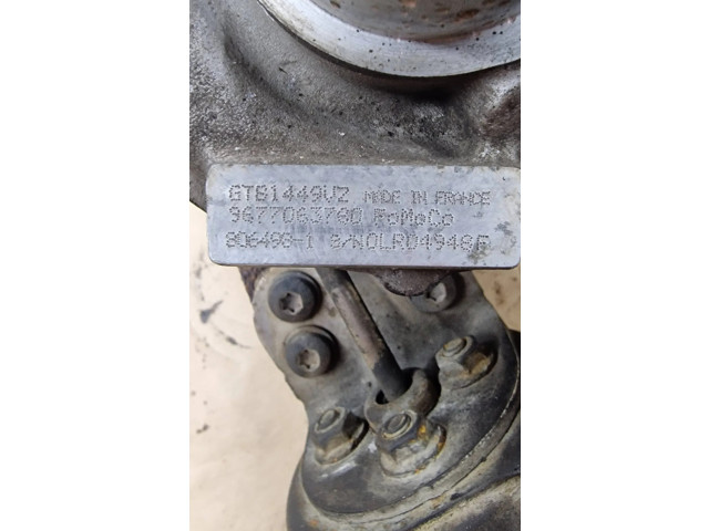  Турбина Ford Focus 2.0 GTB1449VZ, 9637063780   для двигателя AV4W      