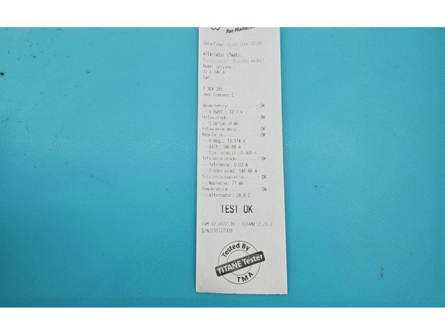 Генератор A002TJ0481ZC, IMPRK1364285   Jeep Compass      